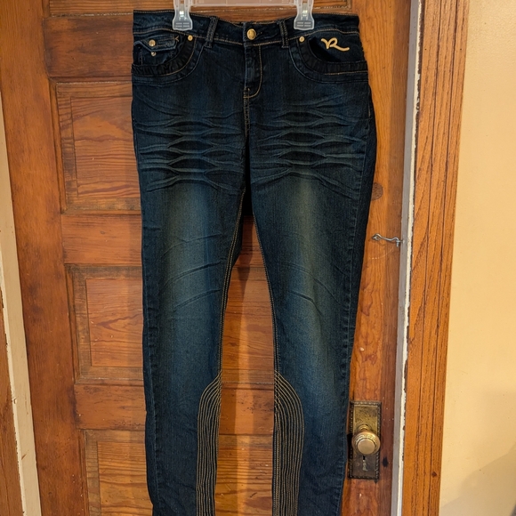 Rocawear Blue Skinny Jeans with Vintage Appeal - Picture 1 of 13
